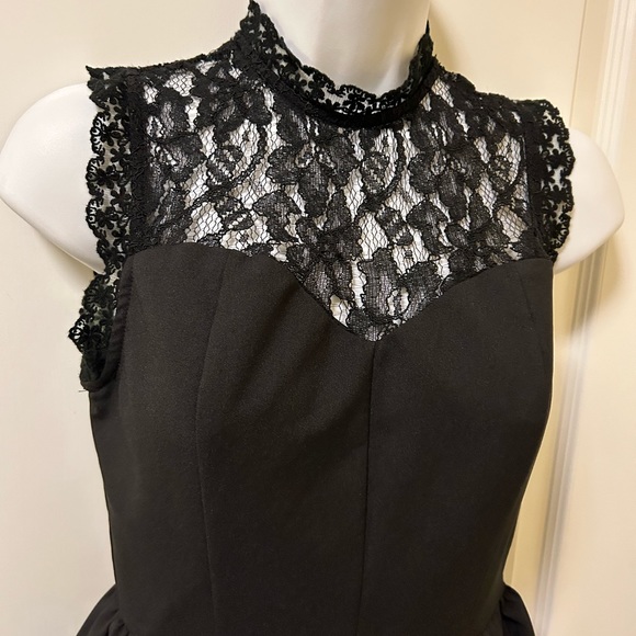 🐆3/$15 Altar’d state formal black romper - Picture 2 of 6